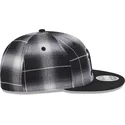 czarna-czapka-z-daszkiem-snapback-9fifty-retro-crown-plaid-oakland-athletics-mlb-od-new-era