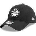 czarna-zakrzywiona-regulowana-czapka-9twenty-stamp-boston-bruins-nhl-od-new-era