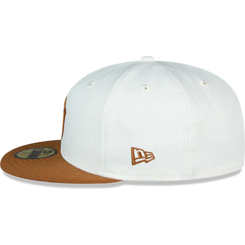 kepure-plokscia-ruda-priglundanti-59fifty-chrome-toast-side-patch-new-york-yankees-mlb-new-era