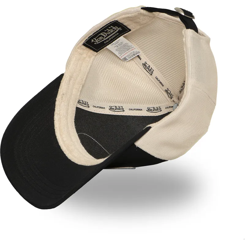 czapka-trucker-czarna-i-bezowa-regulowana-lof-b30-von-dutch
