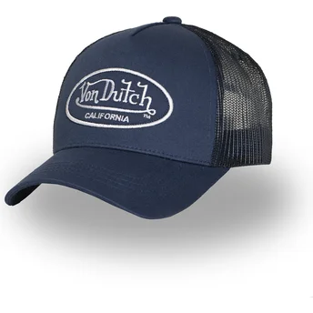 Kepurė išlenkta tamsiai mėlyna reguliuojamas LOF B37 Von Dutch
