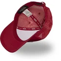 czerwona-regulowana-czapka-trucker-lof-b38-marki-von-dutch