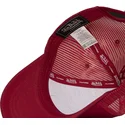 czerwona-regulowana-czapka-trucker-lof-b38-marki-von-dutch