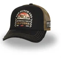 czapka-trucker-czarno-brazowa-crew25-marki-von-dutch