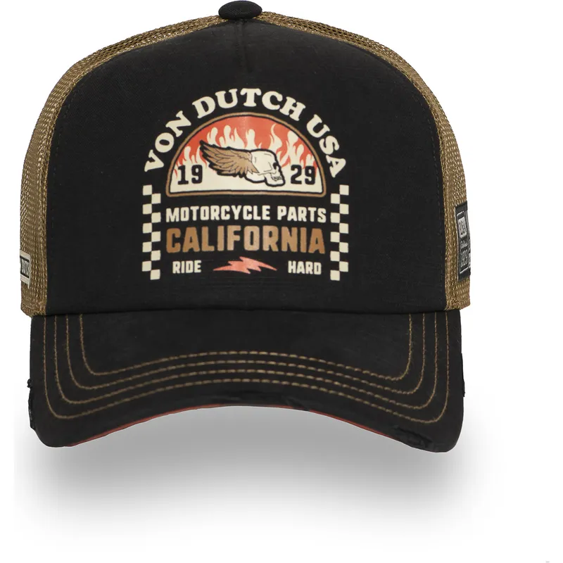 kepure-islenkta-juoda-snapback-crew25-von-dutch