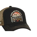 czapka-trucker-czarno-brazowa-crew25-marki-von-dutch