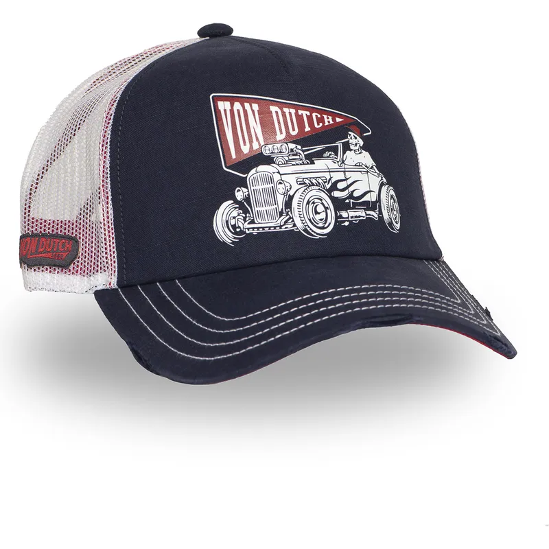 kepure-islenkta-tamsiai-melyna-snapback-crew26-von-dutch