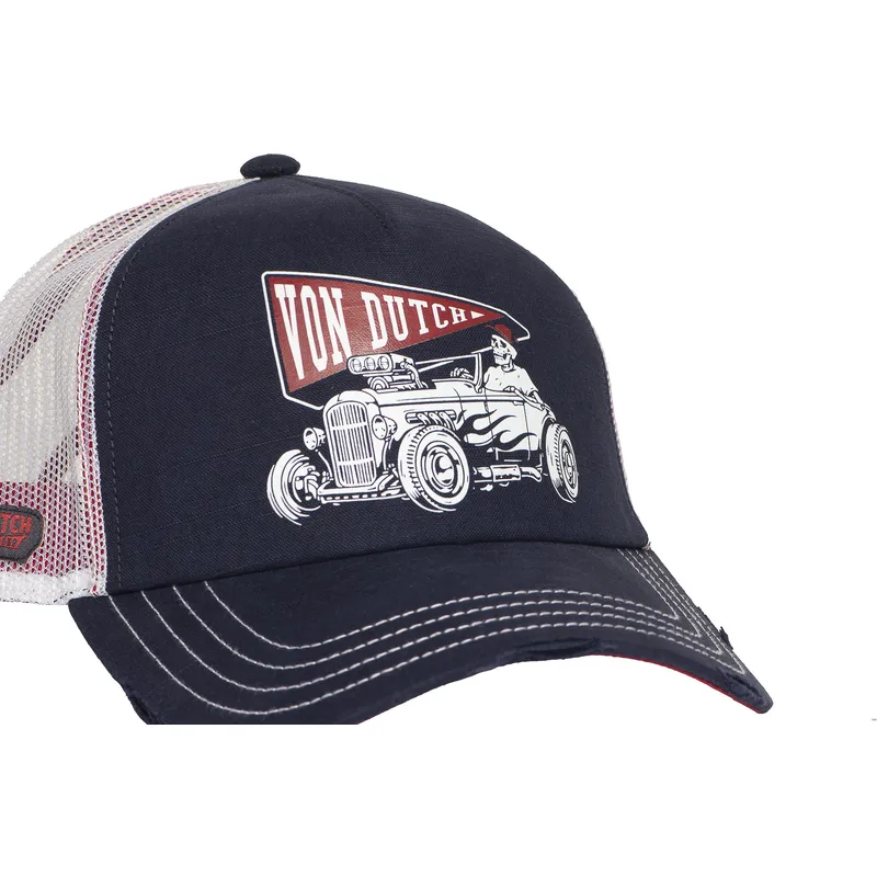 kepure-islenkta-tamsiai-melyna-snapback-crew26-von-dutch