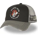 szara-czapka-trucker-crew27-marki-von-dutch