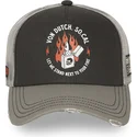 szara-czapka-trucker-crew27-marki-von-dutch