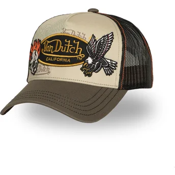Czapka trucker multikolor PATCHES11 od Von Dutch
