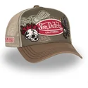 brazowa-czapka-trucker-patches12-od-von-dutch