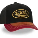 kepure-islenkta-vilkikas-juoda-snapback-shield03-von-dutch
