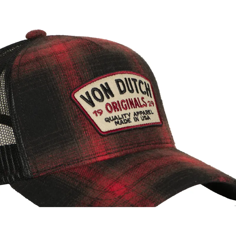 kepure-islenkta-vilkikas-raudona-snapback-car05-von-dutch
