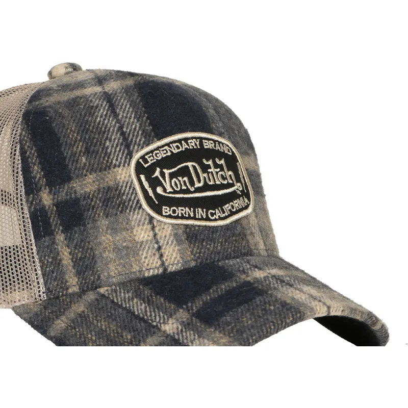 kepure-islenkta-melyna-snapback-car07-von-dutch