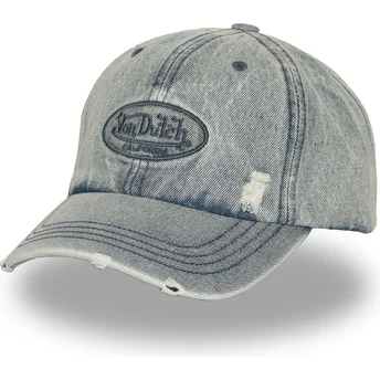 Czapka z daszkiem niebieska regulowana JEAN BL od Von Dutch
