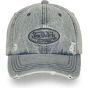 von-dutch-curved-brim-jean-bl-blue-adjustable-cap