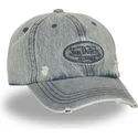 von-dutch-curved-brim-jean-bl-blue-adjustable-cap