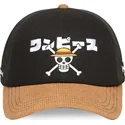 czarna-i-brazowa-czapka-trucker-straw-hat-pirates-op6-one-piece-od-capslab