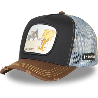 Czapka trucker multicolor Tom i Jerry TAJ7 CHE Looney Tunes od Capslab