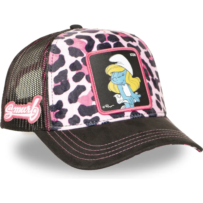 cap-islenkta-leopard-snapback-smurfette-the-smurfs-capslab