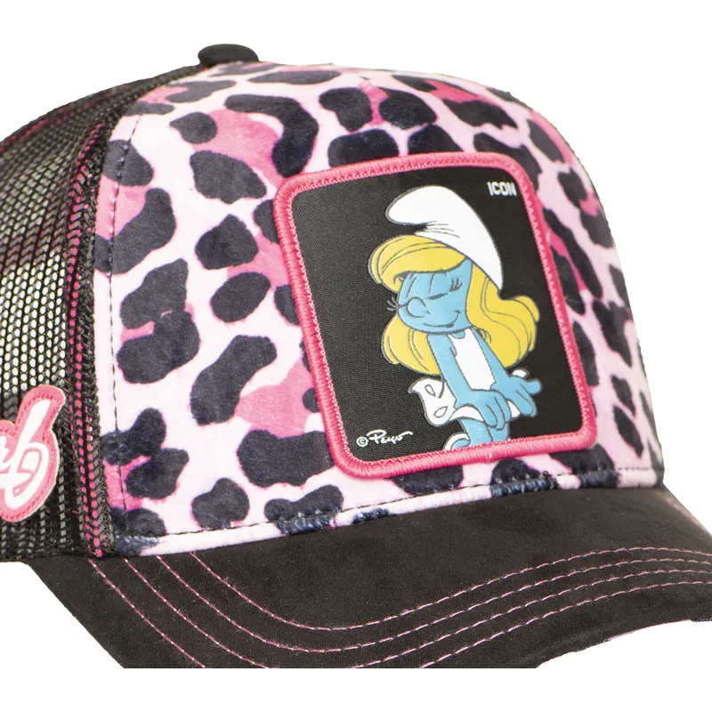 kepure-islenkta-leopardinis-snapback-rosa-smu-leop-smurfyte-smurfai-capslab kepure-islenkta-leopardinis-snapback-rosa-smu-leop-smurfyte-smurfai-capslab