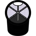 czapka-trucker-czarno-fioletowa-smerf-fioletowy-smu-craz-smerfy-od-capslab