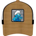 czapka-trucker-brazowo-czarna-pitufo-manitas-smu-handy-smerfy-od-capslab