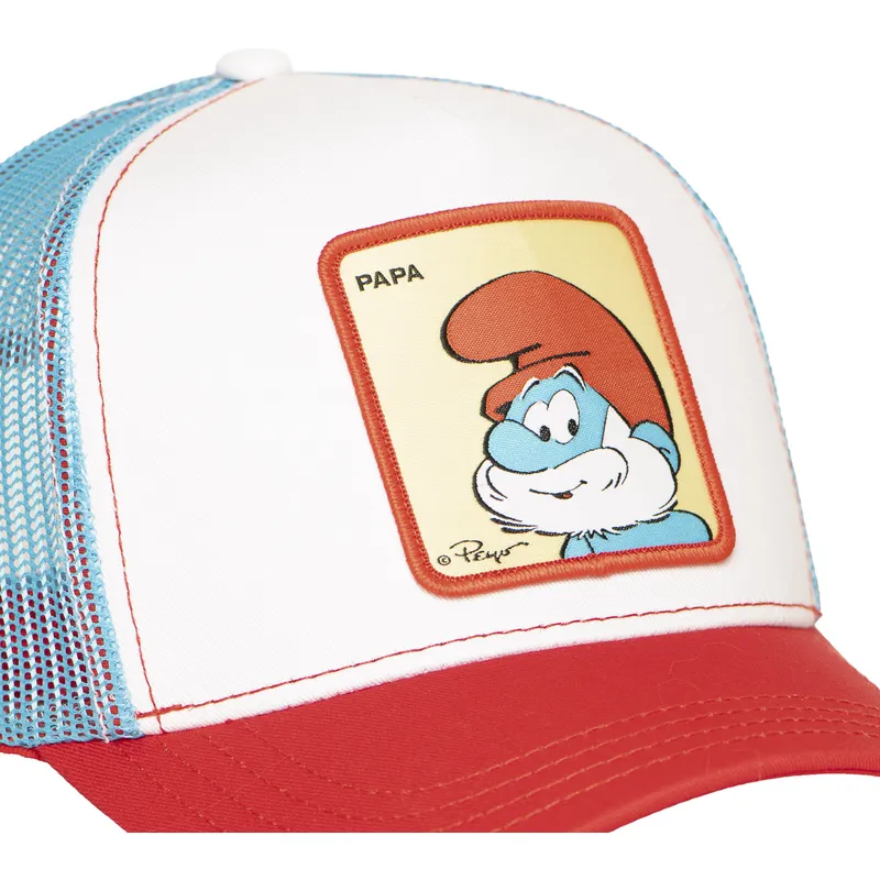 kepure-islenkta-vilkikas-ivairiaspalvis-snapback-papa-pitufo-smu-papa-los-pitufos-tevas-smurfas-the-smurfs-capslab