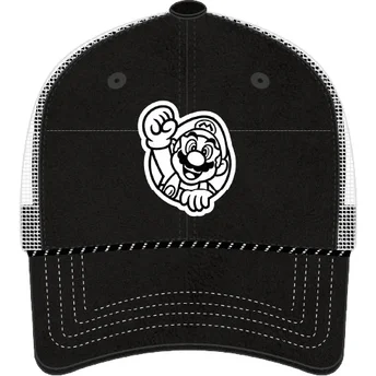Czarna czapka trucker Mario SMB2 NIG Super Mario Bros. od Capslab