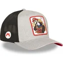 czapka-trucker-szara-i-czarna-mario-kart-smk3-vro-super-mario-bros-od-capslab