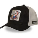 czapka-trucker-czarno-szara-mario-kart-smk3-che-super-mario-bros-od-capslab