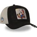 czapka-trucker-czarno-szara-mario-kart-smk3-che-super-mario-bros-od-capslab