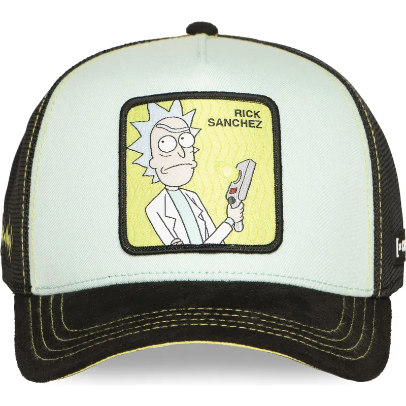 kepure-islenkta-melyna-snapback-rem6-gun-rick-sanchez-rikas-ir-mortis-capslab