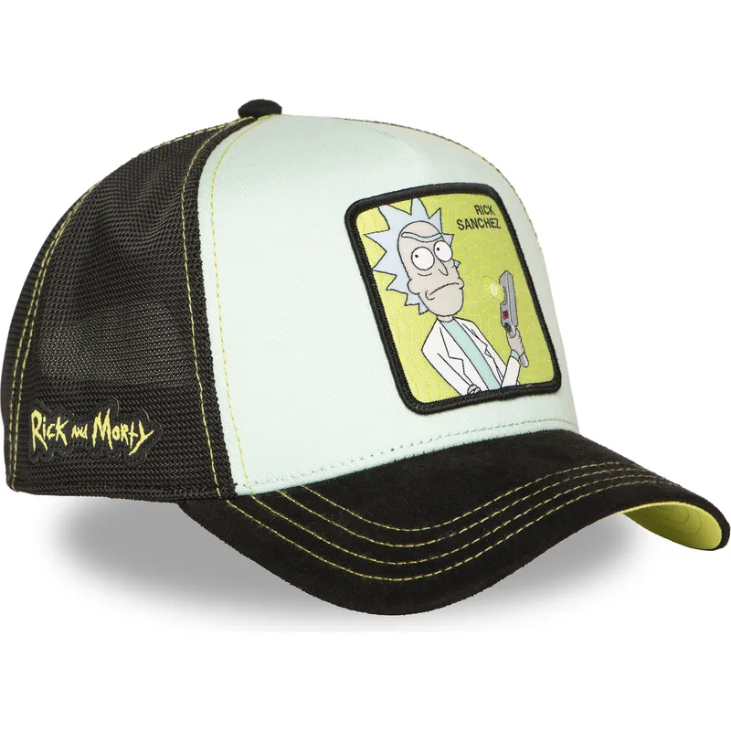 kepure-islenkta-melyna-snapback-rem6-gun-rick-sanchez-rikas-ir-mortis-capslab