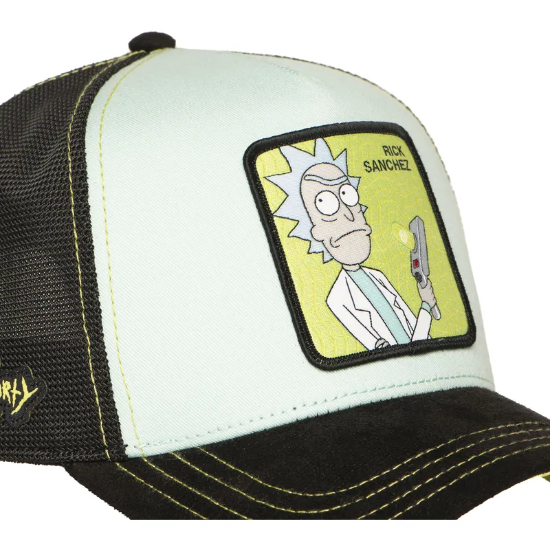 kepure-islenkta-melyna-snapback-rem6-gun-rick-sanchez-rikas-ir-mortis-capslab