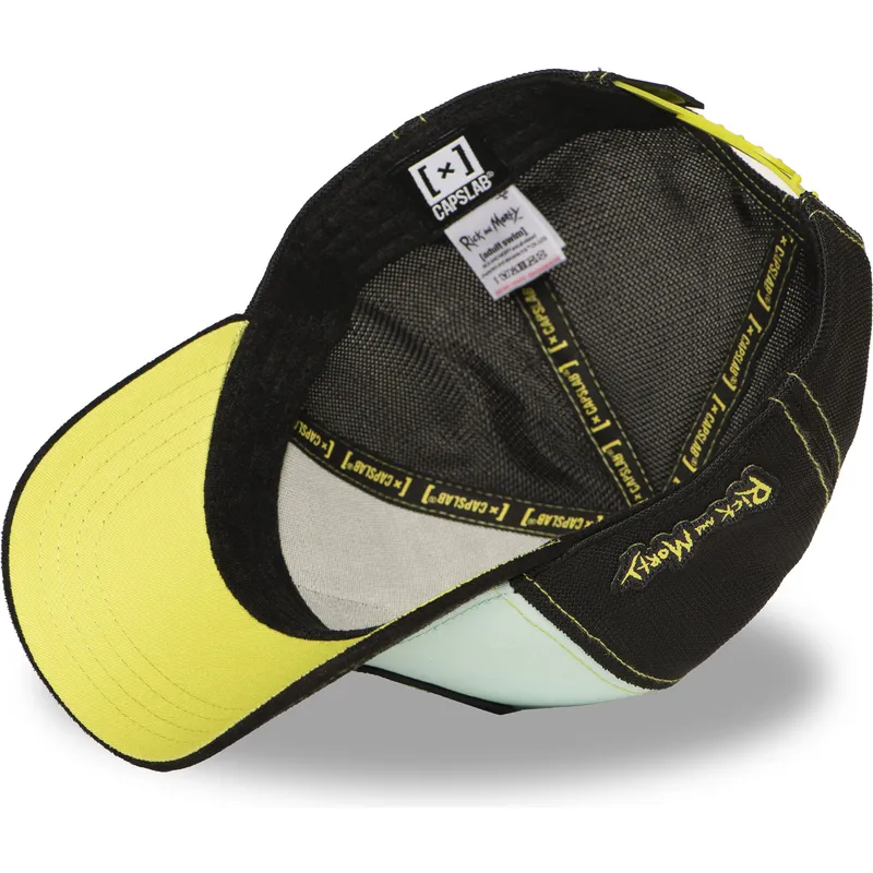 kepure-islenkta-melyna-snapback-rem6-gun-rick-sanchez-rikas-ir-mortis-capslab