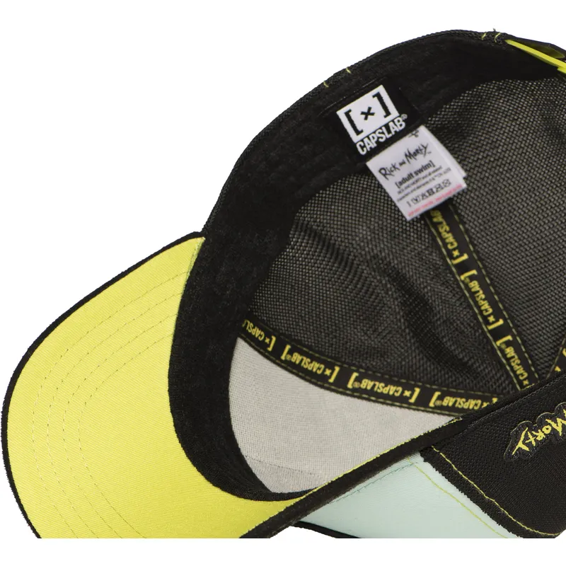 kepure-islenkta-melyna-snapback-rem6-gun-rick-sanchez-rikas-ir-mortis-capslab