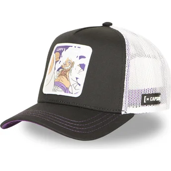 Czarna i biała czapka trucker Monkey D. Luffy OP6 GEA One Piece od Capslab