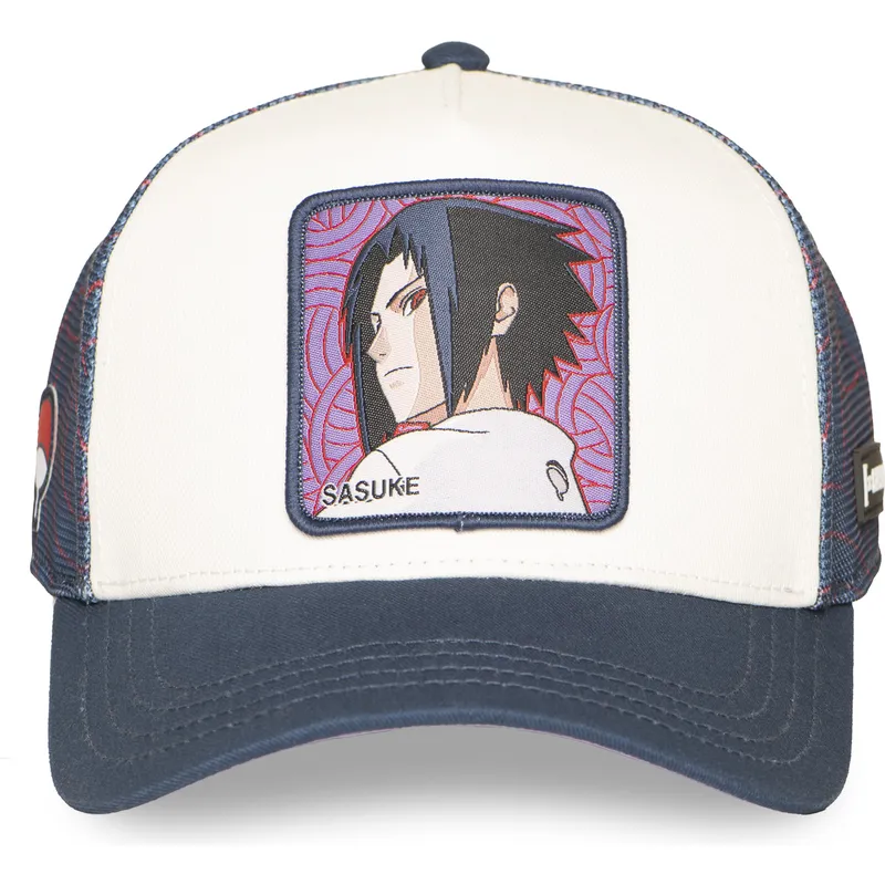 cap-islenkta-white-snapback-sasuke-uchiha-naruto-capslab