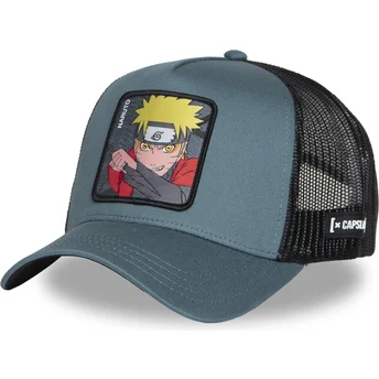 Capslab Naruto Uzumaki NS5 SEN Blue Trucker Hat