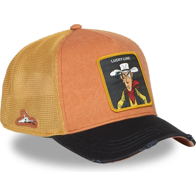 kepure-islenkta-oranzine-snapback-lck2-lob-lucky-luke-capslab
