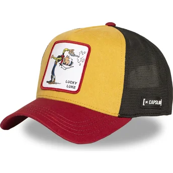 Czapka truckerowa wielokolorowa Lucky Luke LCK2 COW od Capslab