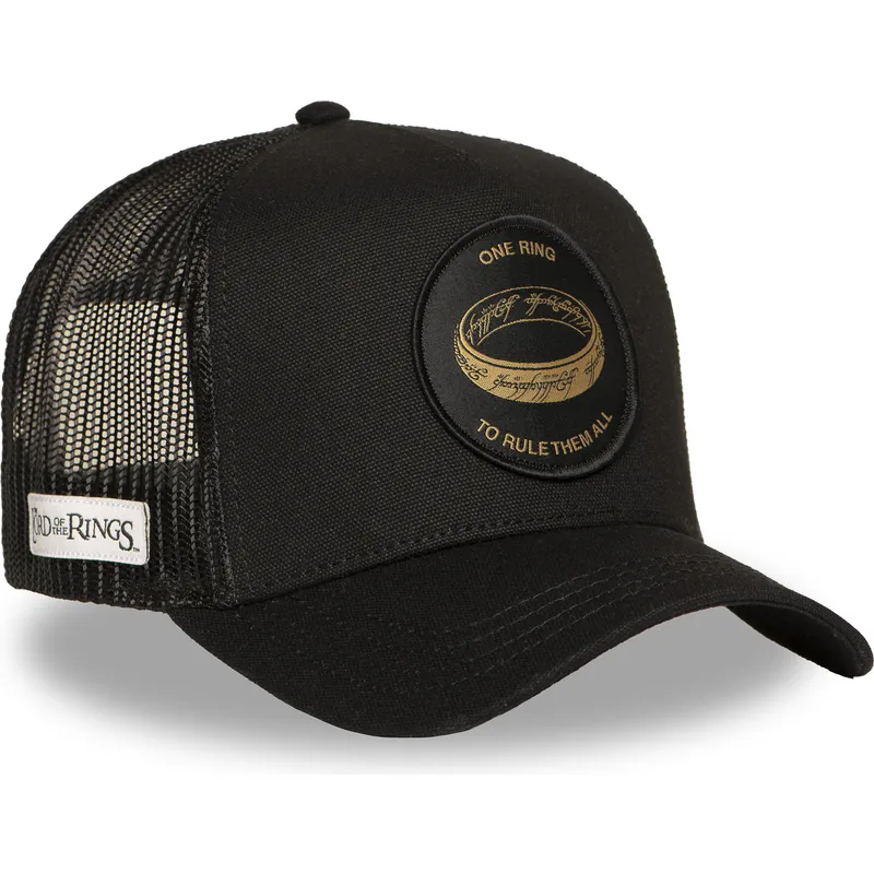 kepure-islenkta-vilkikas-juoda-snapback-anillo-unico-lotr-rin2-el-senor-vienas-ziedas-the-lord-of-the-rings-capslab