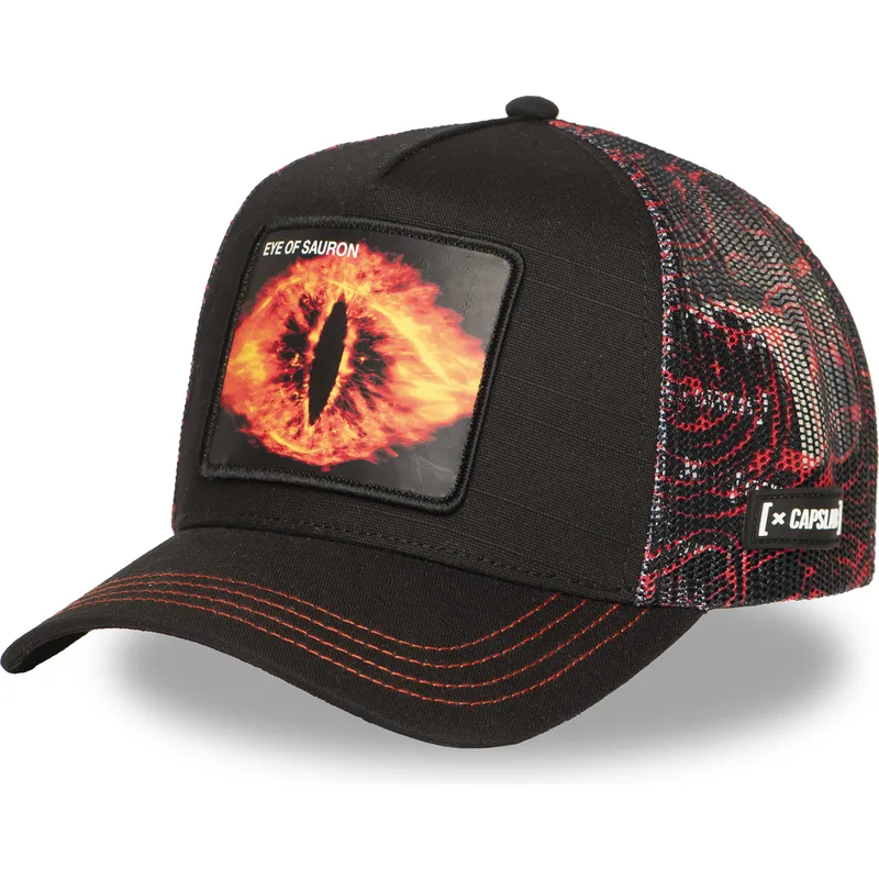 kepure-islenkta-juoda-snapback-lotr-eye-sauronas-ziedu-valdovas-capslab kepure-islenkta-juoda-snapback-lotr-eye-sauronas-ziedu-valdovas-capslab