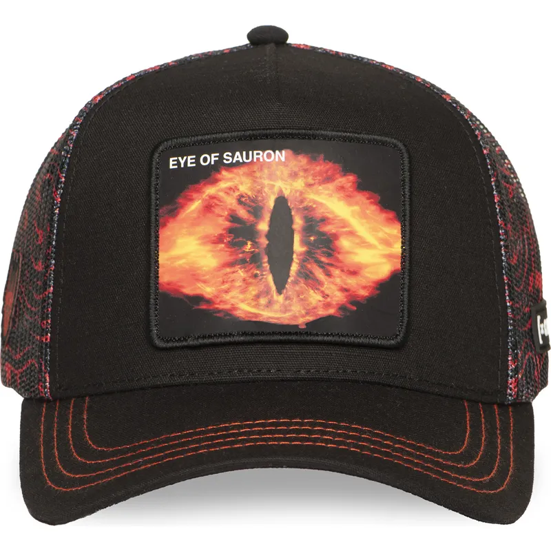 kepure-islenkta-juoda-snapback-lotr-eye-sauronas-ziedu-valdovas-capslab kepure-islenkta-juoda-snapback-lotr-eye-sauronas-ziedu-valdovas-capslab