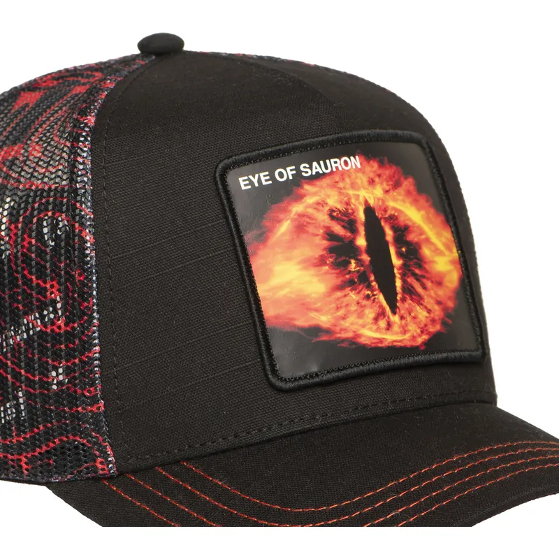kepure-islenkta-juoda-snapback-lotr-eye-sauronas-ziedu-valdovas-capslab kepure-islenkta-juoda-snapback-lotr-eye-sauronas-ziedu-valdovas-capslab
