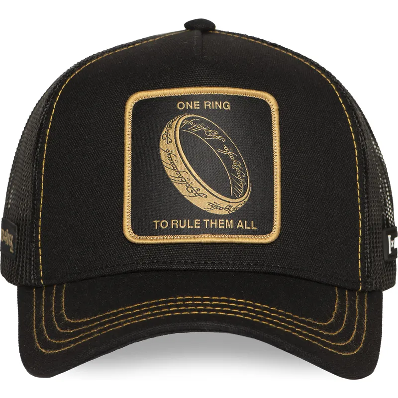 kepure-islenkta-vilkikas-juoda-snapback-anillo-unico-lotr-rin-el-senor-vienas-ziedas-the-lord-of-the-rings-capslab