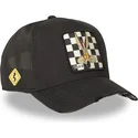 kepure-islenkta-juoda-snapback-loo12-wil-kojotas-looney-tunes-capslab