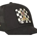 kepure-islenkta-juoda-snapback-loo12-wil-kojotas-looney-tunes-capslab